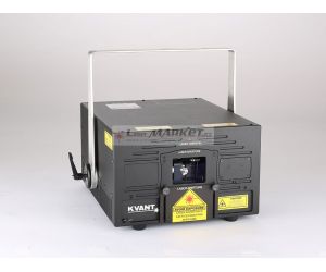 KVANT ClubMax 3000, 3000mW plnobarevný laserový projektor, RGB, ILDA, DMX 