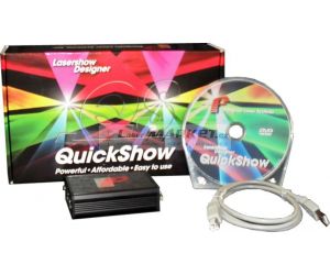 Pangolin QUICKSHOW 5.0 Laser Show Designer, Flashback 3, FB3, USB - ILDA.