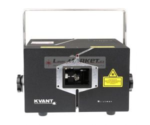 KVANT ClubMax 3000 FB4, 3000mW plnobarevný laserový projektor, RGB, ILDA, LAN, SD, DMX.