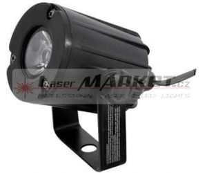 Eurolite LED spot 3W, 6000K, 6, černý, bodový reflektor