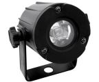 Eurolite LED spot 3W, 3200K, 6, černý, bodový reflektor