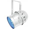 Eurolite LED PAR-64 RGB krátký stříbrný, 183x10mm LED