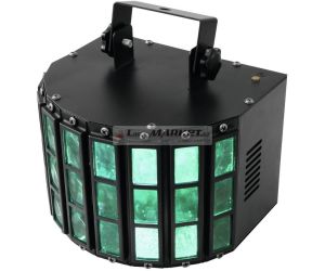 Eurolite LED Derby 6x 3W RGBAW, paprskový efekt